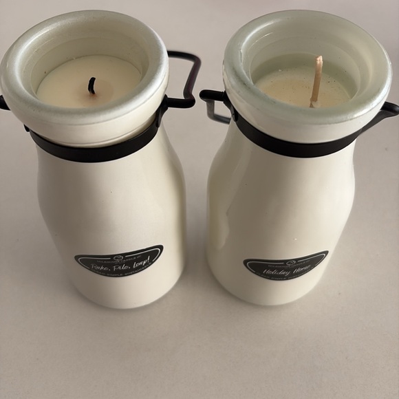 New Milkhouse Candle set & holder - Picture 5 of 5